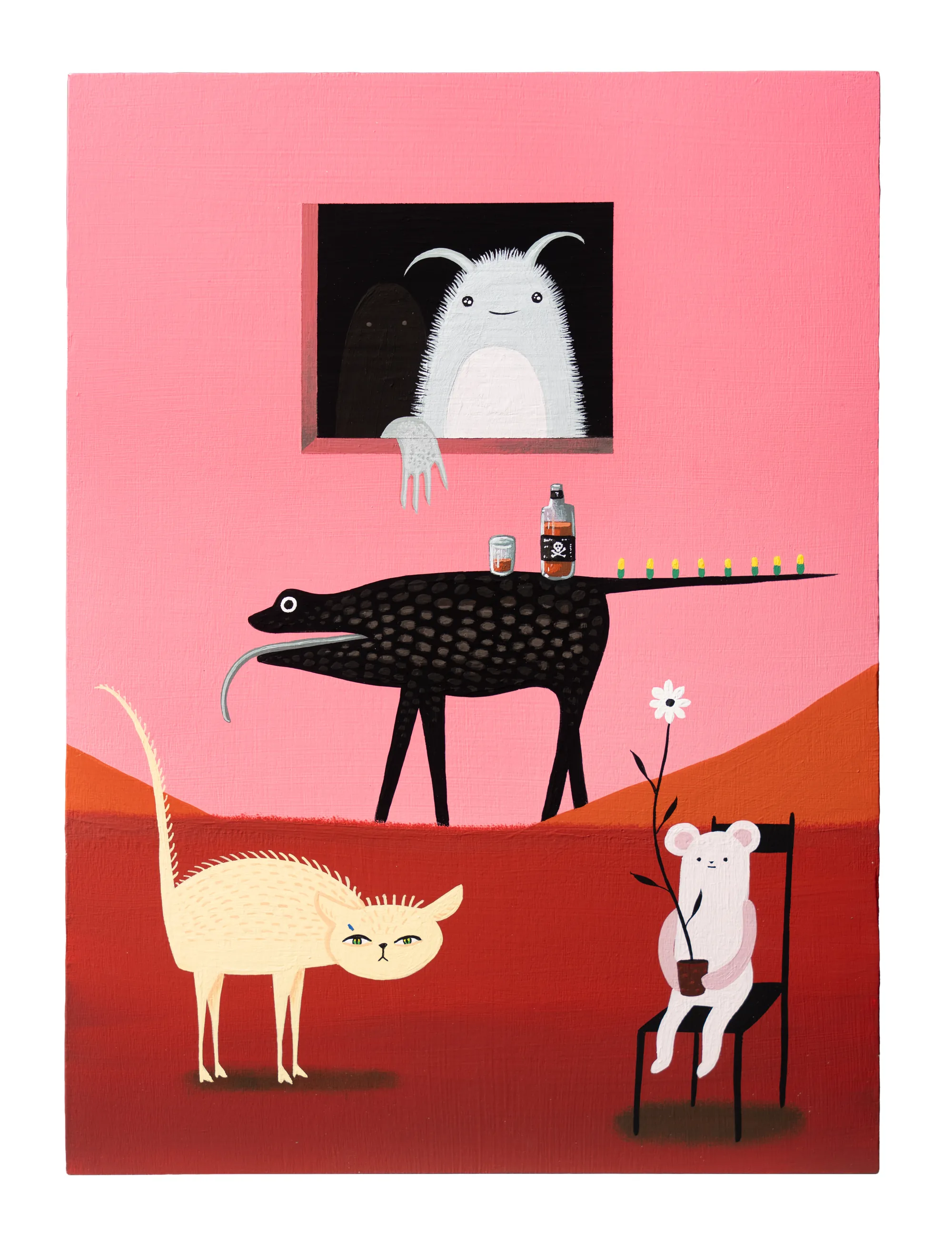 'Habitación rosa' – lámina giclée